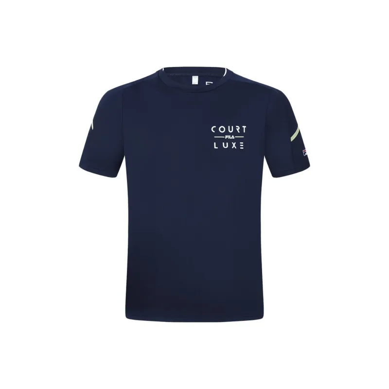 FILA T Shirts Men Royal Blue-0