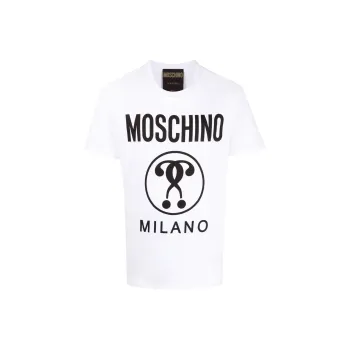 MOSCHINO Question Mark Logo T shirt