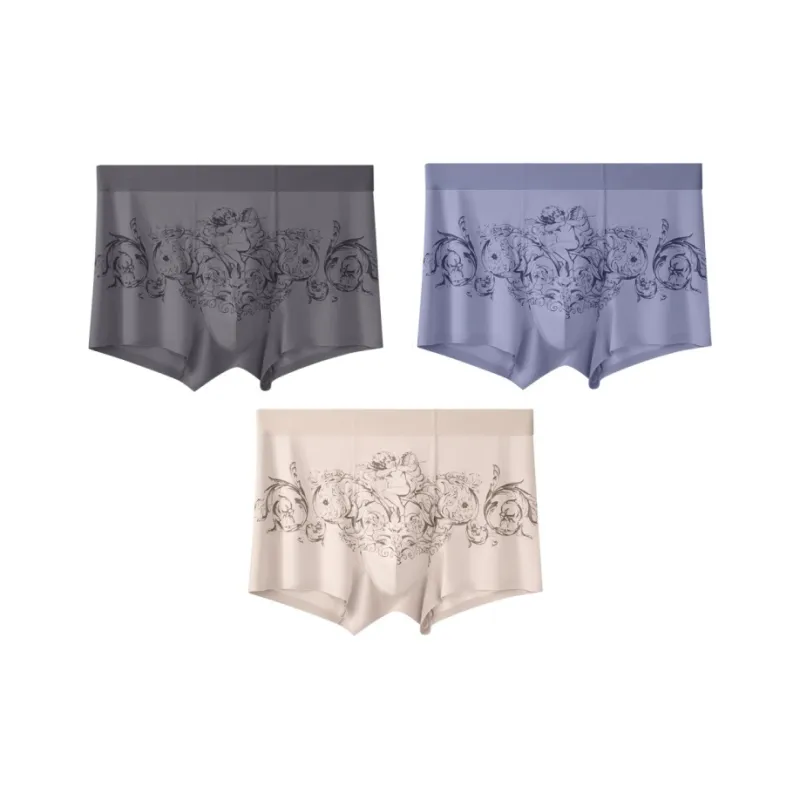 Qiao Ni Tong Underpants Men's 3 Pack-0