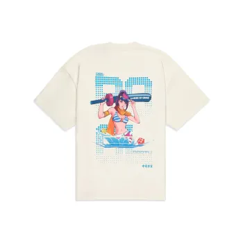 Lol X LiNing T Shirts Unisex Ecru