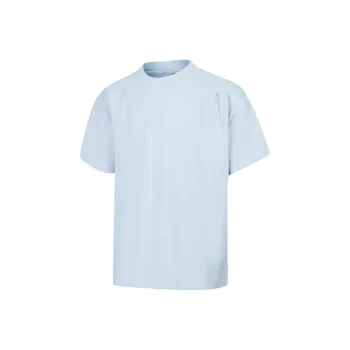 LiNing China LINING X Jackie Chan, Collaboration LINING X Jackie Chan Kung Fu Collection T Shirt Men's Sky Blue Teal