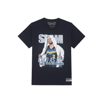 Mitchell & Ness x SLAM T Shirt Unisex Black