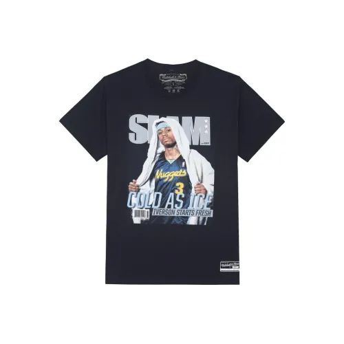 Mitchell & Ness x SLAM T Shirt Unisex Black