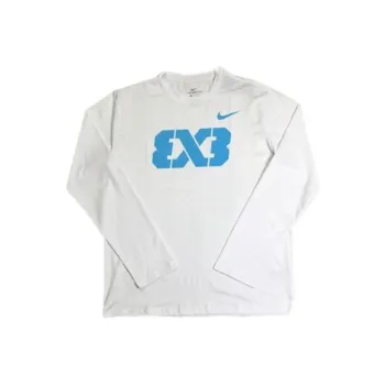 Nike 3x4 T-Shirts Unisex White Blue