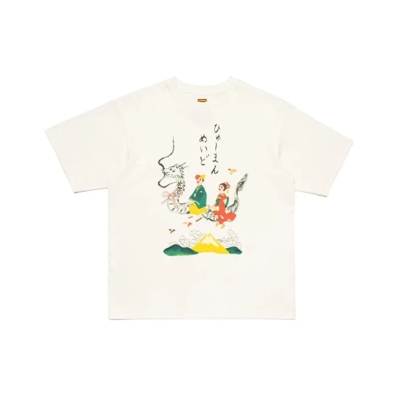 HUMAN MADE x KEIKO SOOTOME SS24 T Shirt Unisex White-0