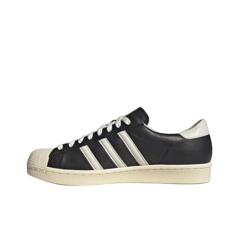 Adidas Superstar Vintage Black White Made In Germany-2