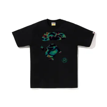 A BATHING APE Thermography Ape Face Tee
