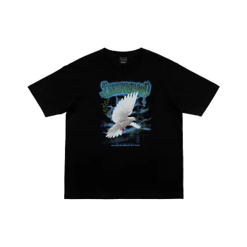 THEWIZBRAND Straight T Shirt Unisex Black