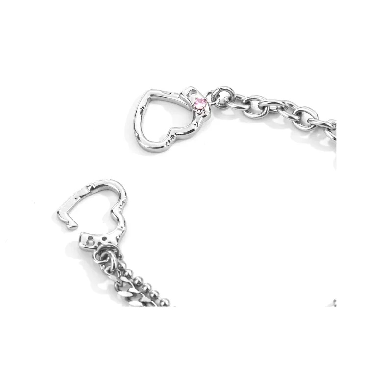 ENFANTIN Copper Zirconia Necklaces Unisex-1