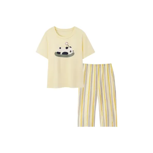 GOSO Pajama Set Women's Custard