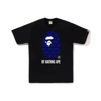 A BATHING APE Ink Camo Ape Head Tee
