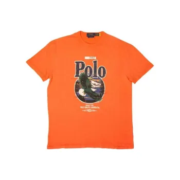 Polo Ralph Lauren T Shirt Men's Carrot Orange