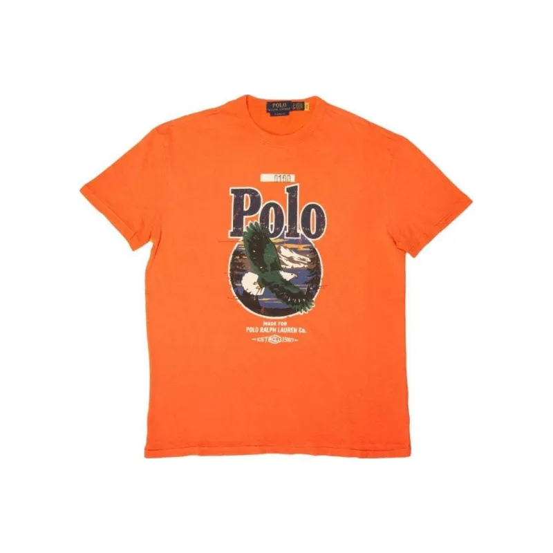 Polo Ralph Lauren T Shirt Men's Carrot Orange-0