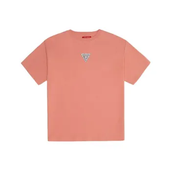 GUESS T-Shirts Men Orange