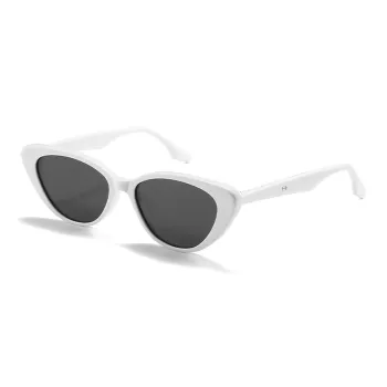 JIANGDAREN Plate Frame Cat Eye Sunglasses Unisex