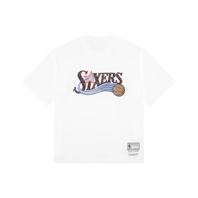 Mitchell & Ness T Shirt Unisex White-0