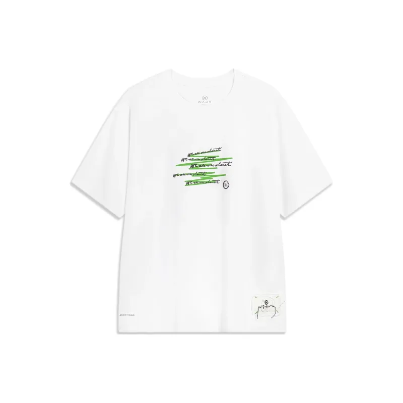 LiNing Wade Collection T-Shirt Unisex Standard White-0