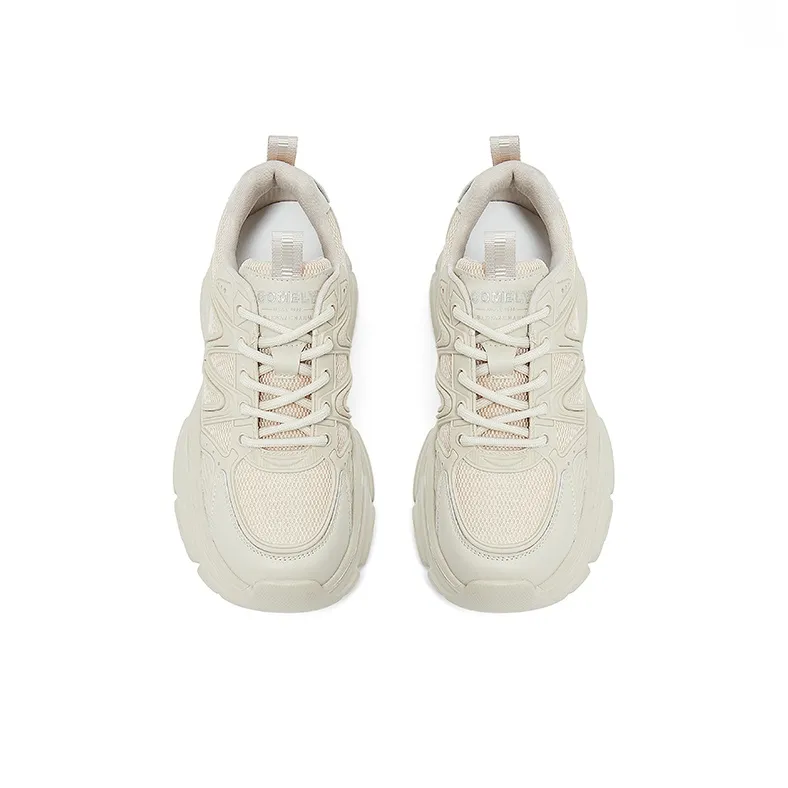 COMELY Anti Slip And Wear Resistant Breathable Low Top Chunky Sneakers Women's-8