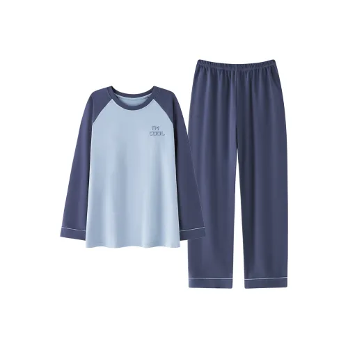 Close fitting Areas Pajama Set Men's