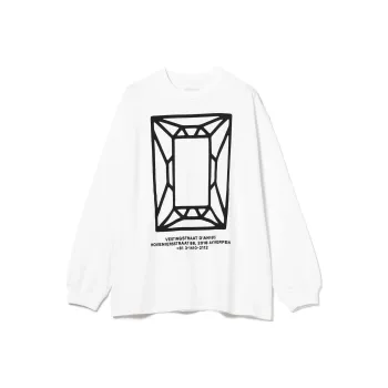 Beams x Bureau Bertrand Clement T T-Shirt Men's White