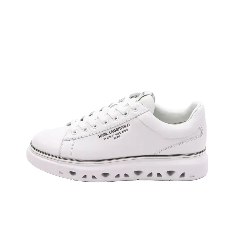KARL LAGERFELD Kapri Low Top Casual Shoes Men's White-0