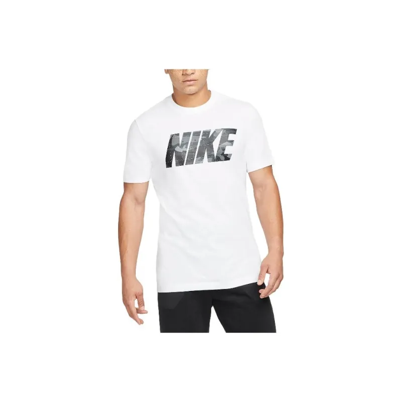 Nike T Shirts Men White-0