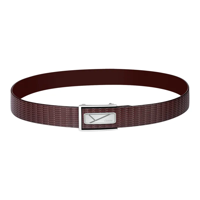 CATELLES Top Grain Cow Leather Belts Men's 3.5cm-9