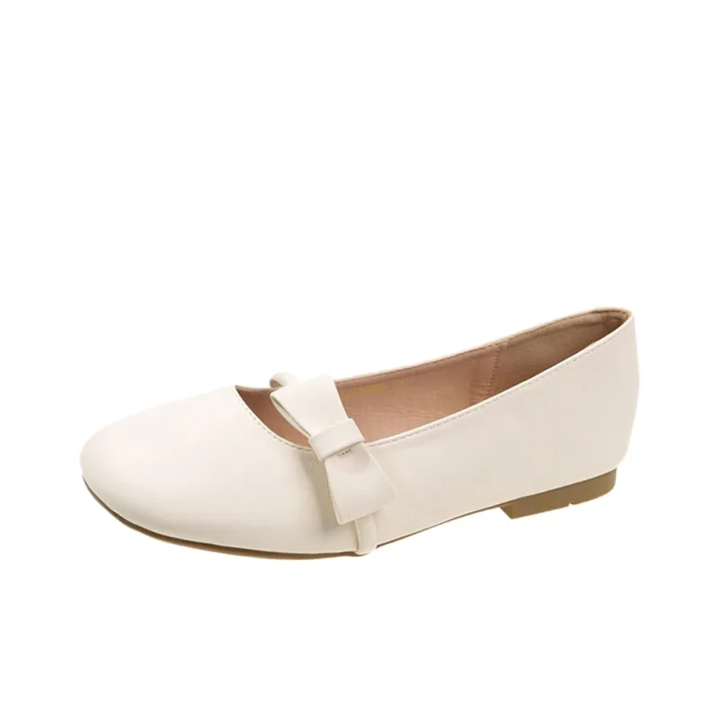 Baibianzhiheren Women's Casual Shoes Women's Apricot-0
