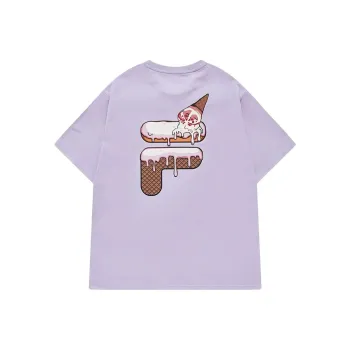FILA FUSION ICECREAM T Shirt Unisex Purple