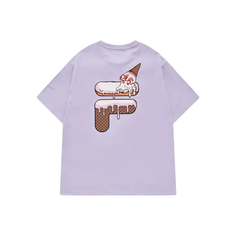 FILA FUSION ICECREAM T Shirt Unisex Purple-0