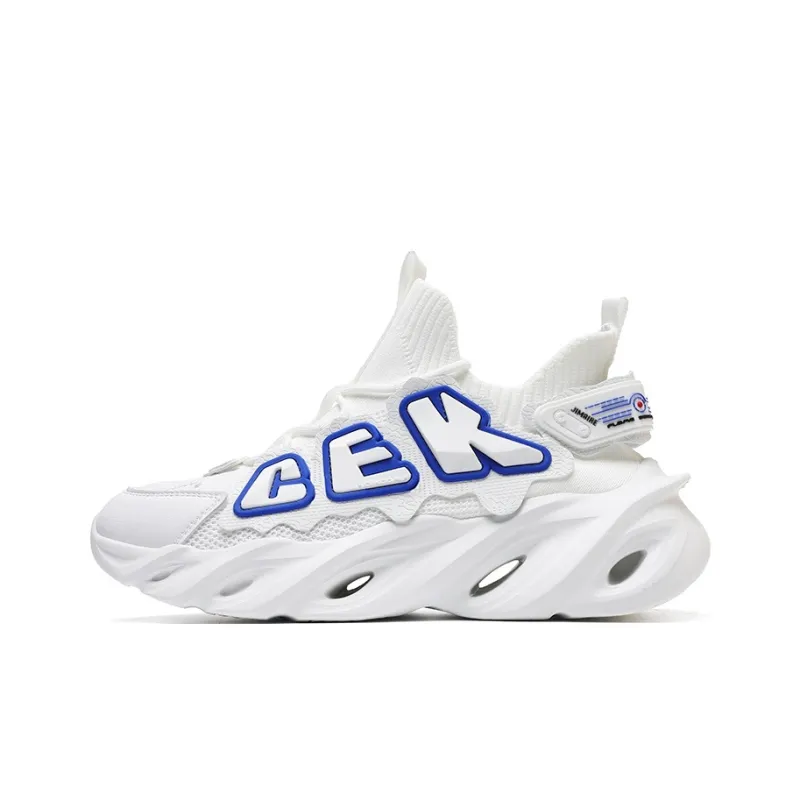 King Jinmai Cushioning Anti Slip Wear Resistant Breathable Supportive Lightweight Mid Top Casual Shoes Unisex-5