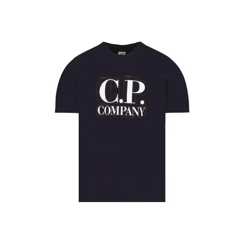 C.P.Company T Shirt Men's Marine Blue-0