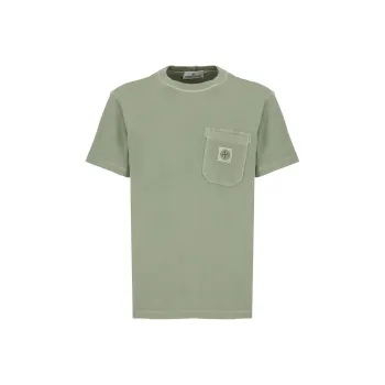 STONE ISLAND T Shirt Men's Green