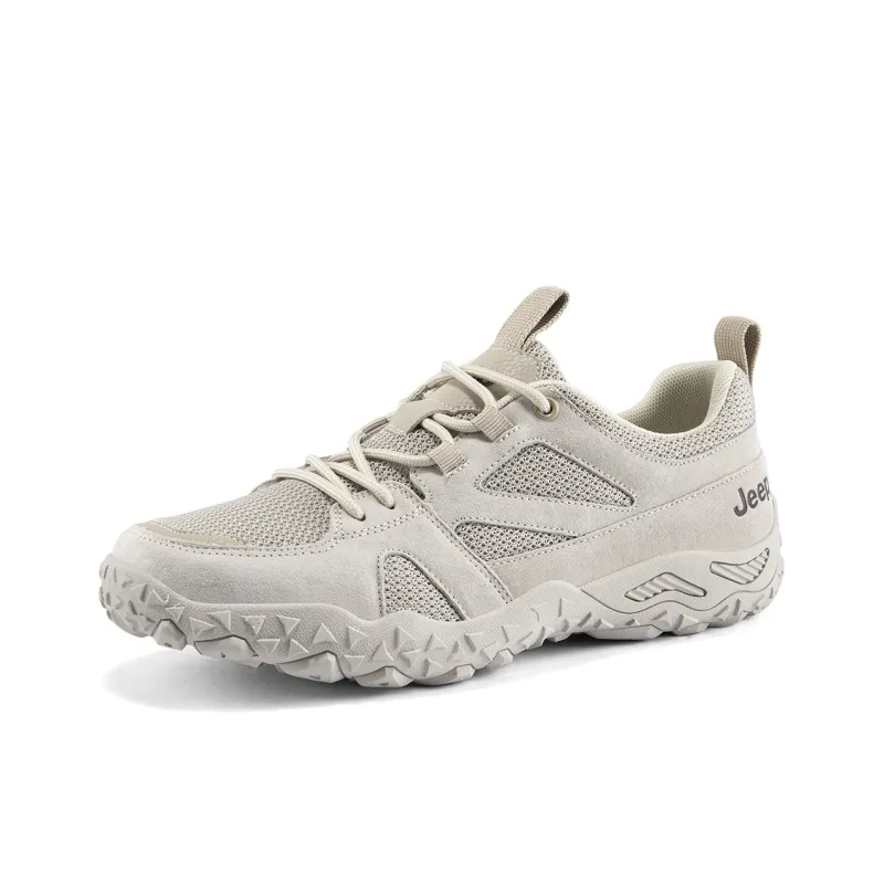 Jeep Cushioning Coverage Rebound Abrasion Resistant Lightweight Breathable Slip Resistant Low Top Outdoor Shoes Men's-9