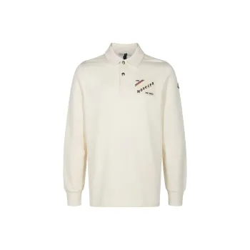 Moncler Logo-appliqué Cotton Polo Shirt
