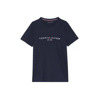 Tommy Hilfiger Core Logo T Shirt T Shirt Men's Blue