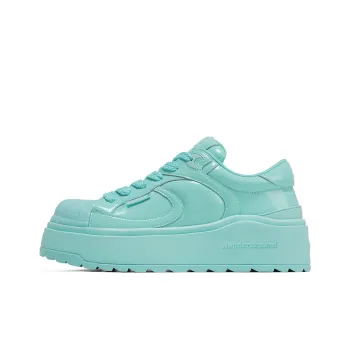 WANDER AROUND Anti Slip And Wear Resistant Breathable Low Top Skateboard Shoes Unisex Glacier Green