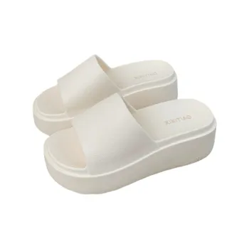Thin Strips Slippers Women's, White