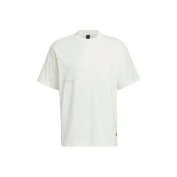 Adidas T Shirt Unisex Jade White