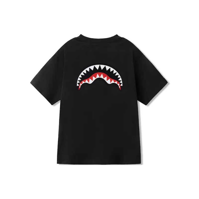 SPRAYGROUND Crew Neck Short Sleeved Summer T Shirt Unisex-0