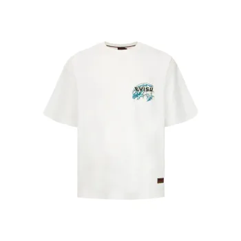 EVISU Drop Shoulder Sleeve T Shirt Men's