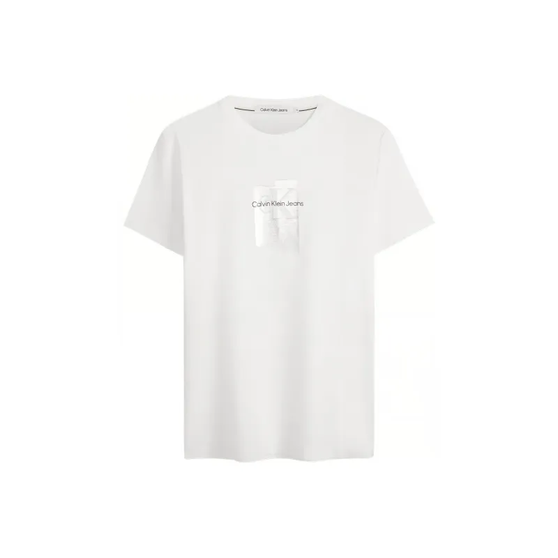Calvin Klein T Shirts Men Moon White-0