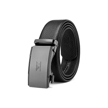 SEPTWOLVES Cow Leather Belts Men's Width  3.5cm