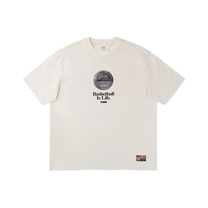 Lee Xline T Shirts Men Ecru-0