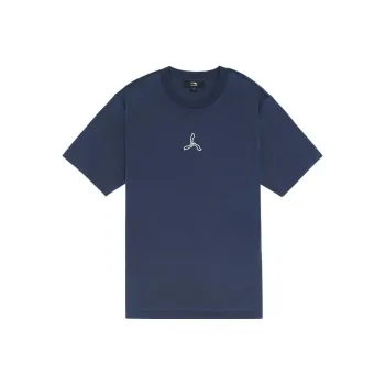LI-NING 1990 T-Shirts Men Dark Ship Blue
