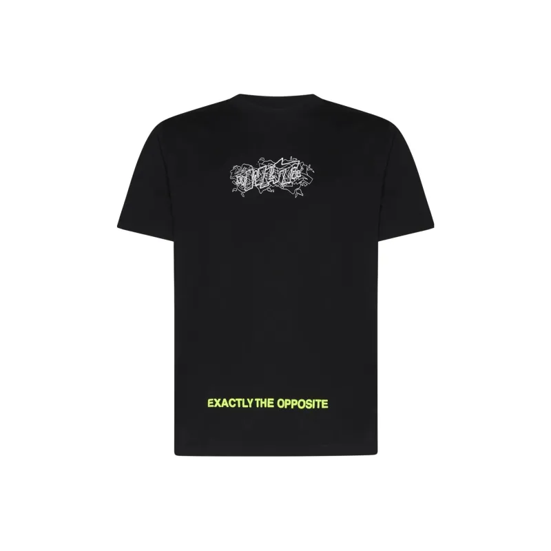 OFF WHITE T Shirts Men Black-0