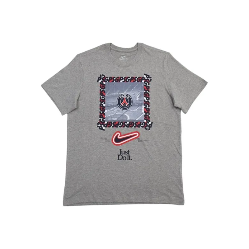 Nike T Shirts Men Dark Gray-0