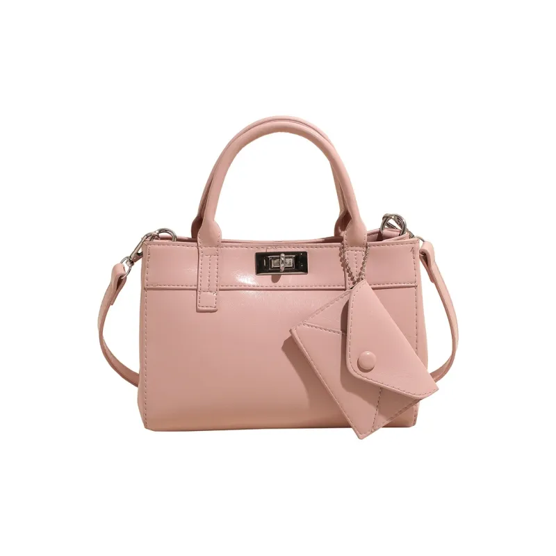 Yalu PU Handbag, Shoulder Bag, Crossbody Bag Regular Women's Black/Pink/Silver/White-5