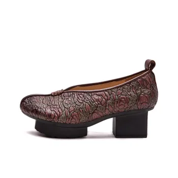 Jay Chunky Heel High Heels 5CM Women's