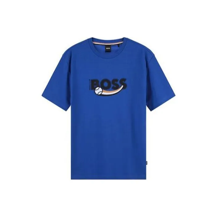 HUGO BOSS T Shirts Men Dark Blue-0
